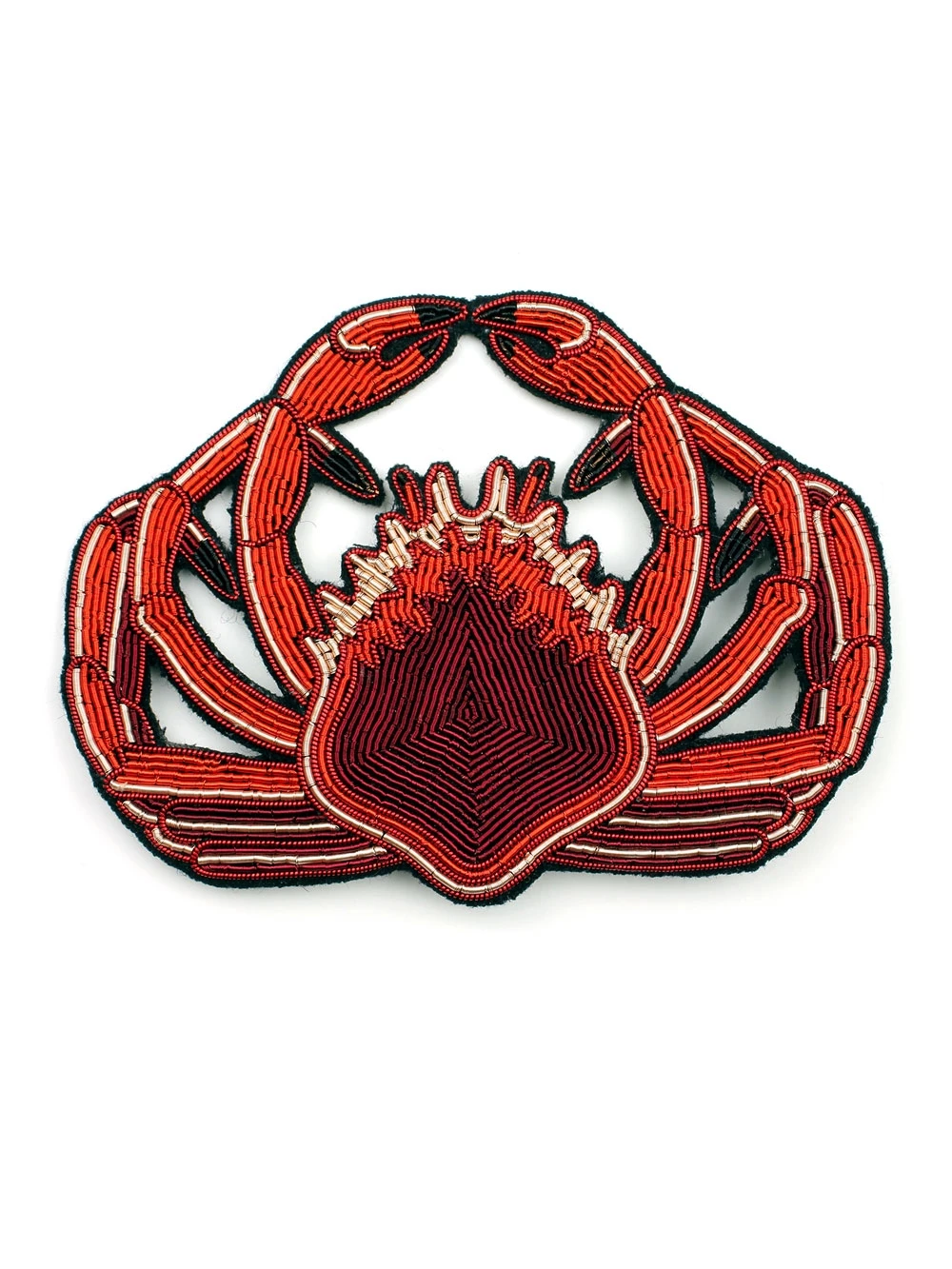 China Bullion Wire Hand Embroidery BEE pin brooch #00941