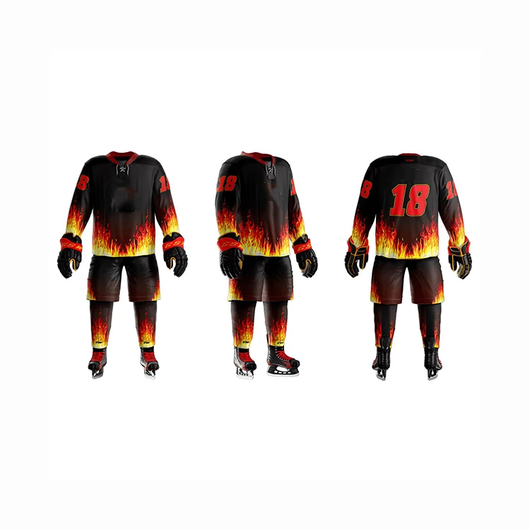 Made In Pakistan Ice Hockey Uniforms Latest Design Best Sale Ice Hockey Uniform