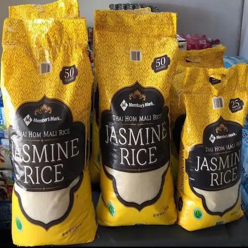 Высокопоставленный бренд THAI HOM MALI JASMINE RICE 50 фунтов/купить премиум члены бренда MARK духи белый рис 25 фунтов в пакетах