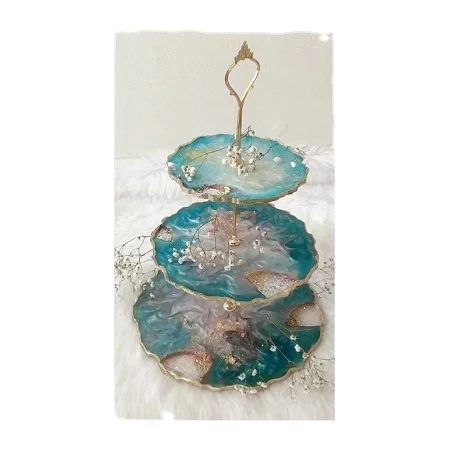 Стильная подставка для торта дома отеля ресторана сервировка на день рождения золотой цвет современный дизайн железные подставки тортов посуда выпечки настольная