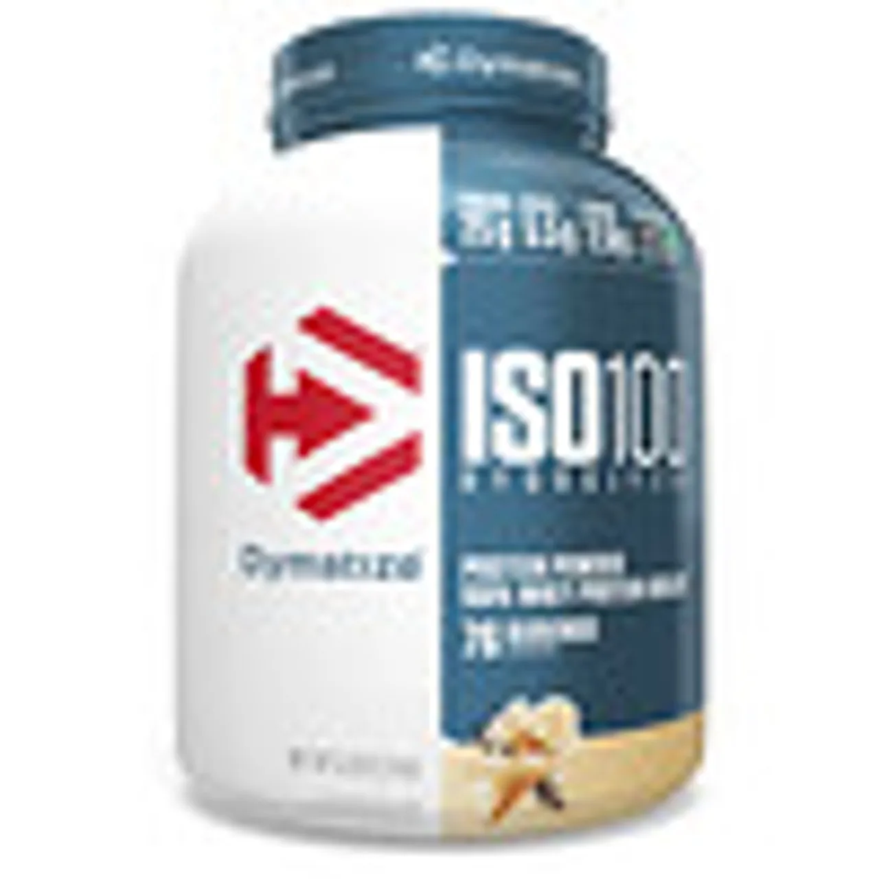 ISO100 Hydrolyzed Protein Powder 100% Whey Isolate Protein 0.88 oz 25 g Protein 0.19 oz (5.5 g) BCAAs Gluten Free