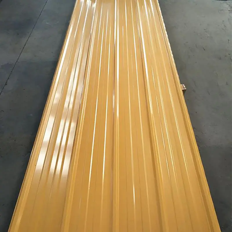 Brick Red Metal Roof Tile Sheet Color Coated Roofing Sheet Galvanized Steel PPGI PPGL Corrugated Roof Sheets