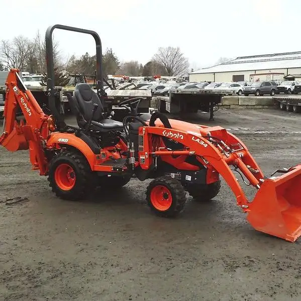 Affordable Small 4 Wheel Tractor Kubota Price With Front End Loader Tractors Trucks Mini Tractor Farming Lawn Mower 4x4