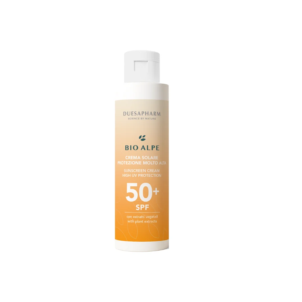 Very High Protection Sunscreen Lotion 50+ SPF With Plant Extracts Made In Italy Bodycare Skincare