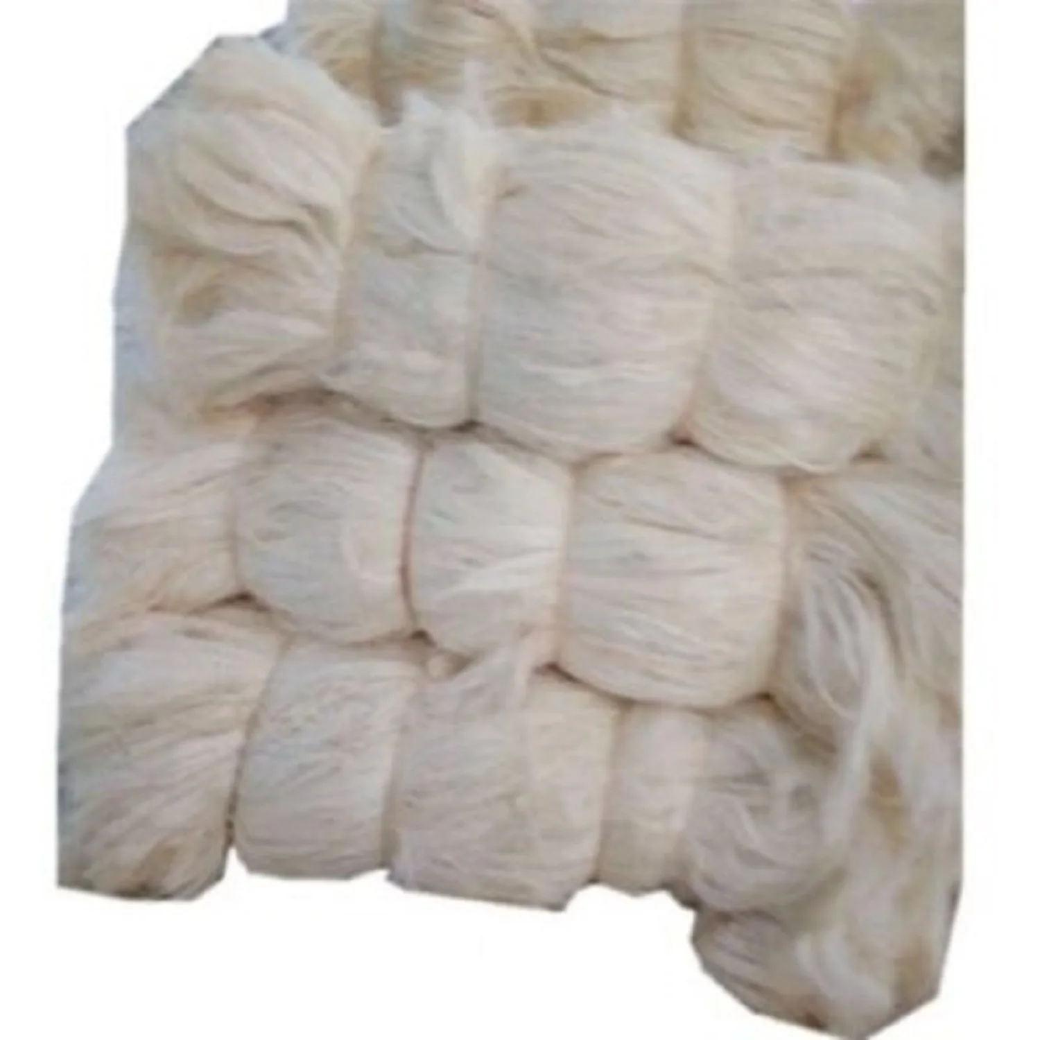 Sisal Fiber Bleached White 100% Natural / quality sisal fibre / raw sisal fibre material