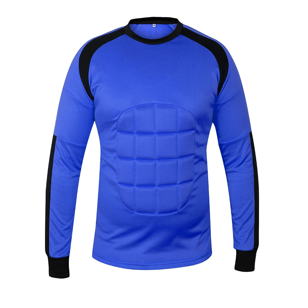 Football Goalkeeper Padded Soccer jerseys France Goalkeeper Uniform Football Club Goalkeeper Protected Jersey Goalie Jersey