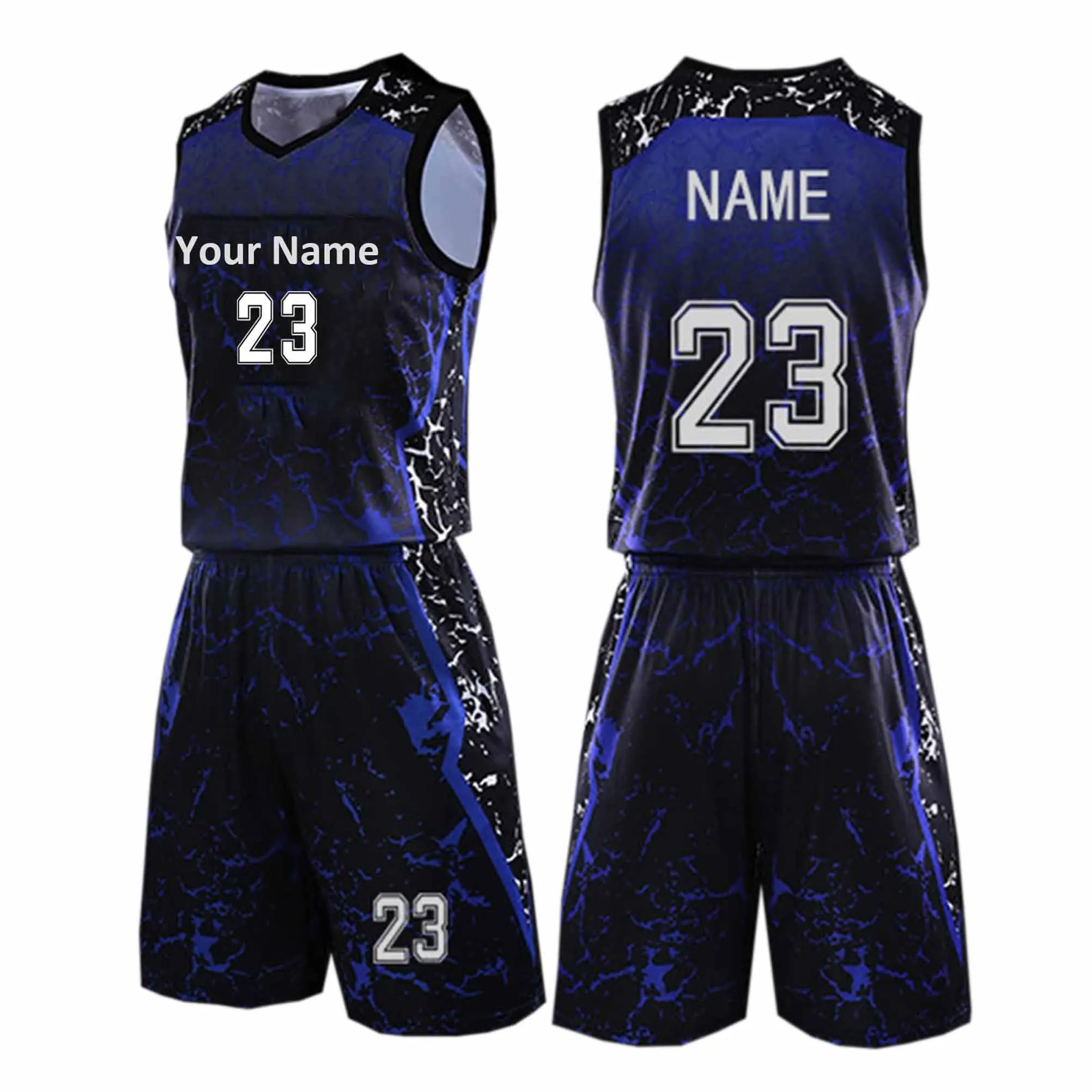 Sublimation Basketball Uniforms Reversible Sublimation Basketball Uniform basketball team jersey set