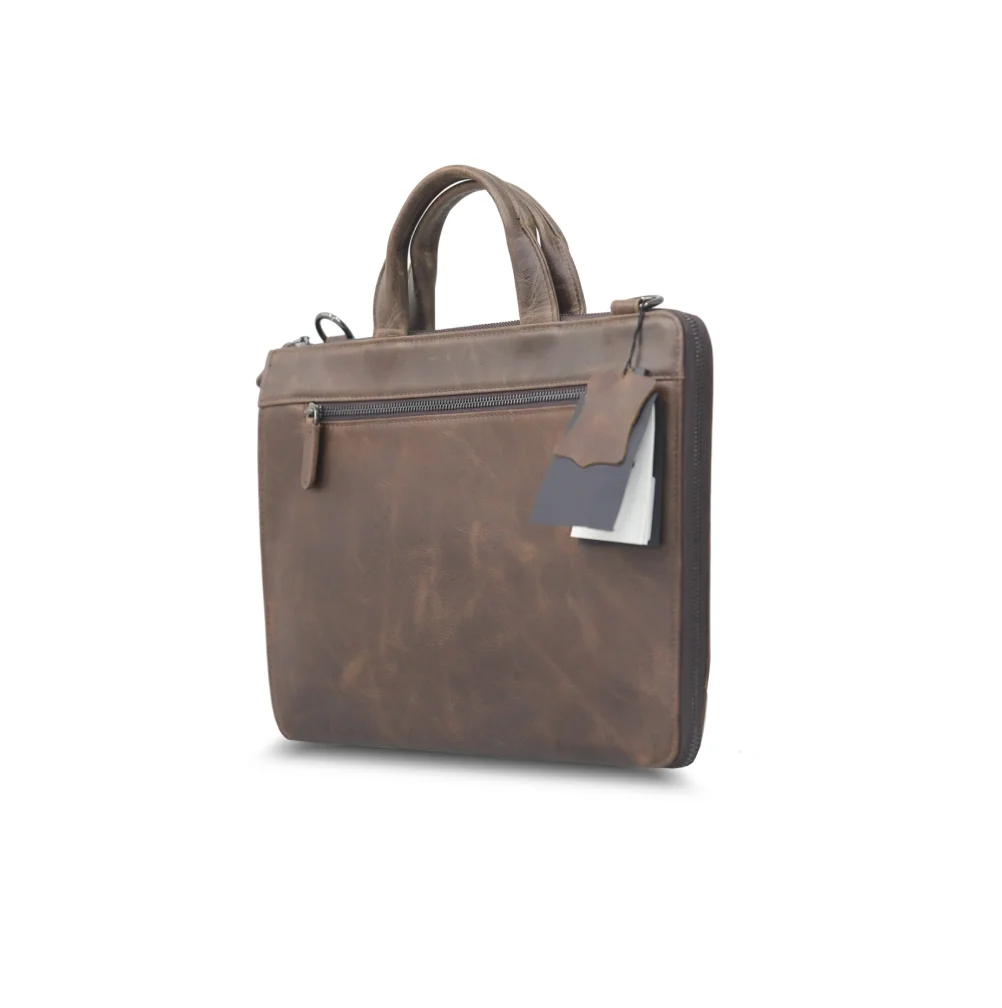Genuine Leather Handmade Notebook Bag NT 4001 Product Wholesale Best Price Notebook Bags Categories Genuine Leather Handmade