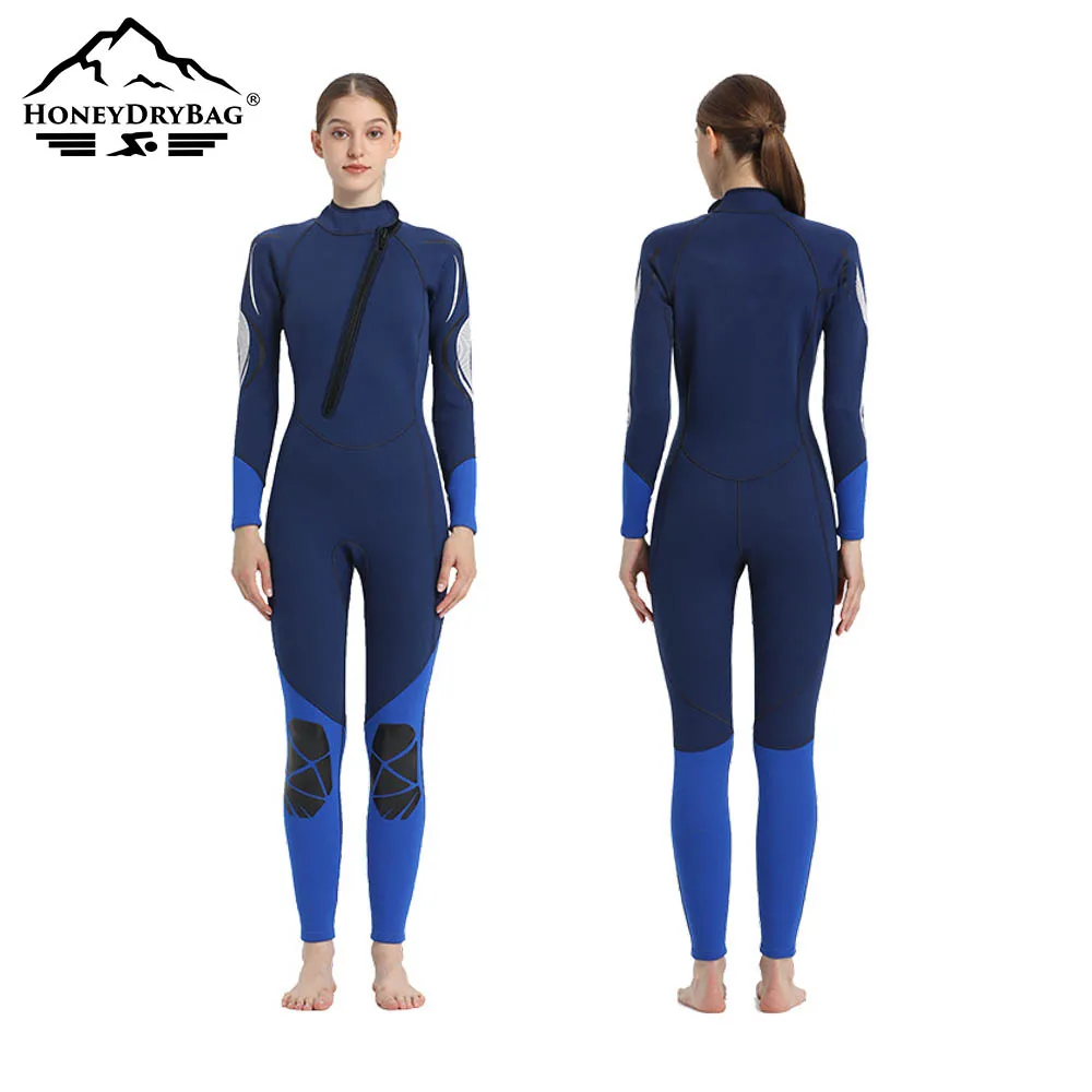 2024 Hot Sale Long Diving Surfing Swimming Snorkelling Harpoon SBR Tight Wetsuit