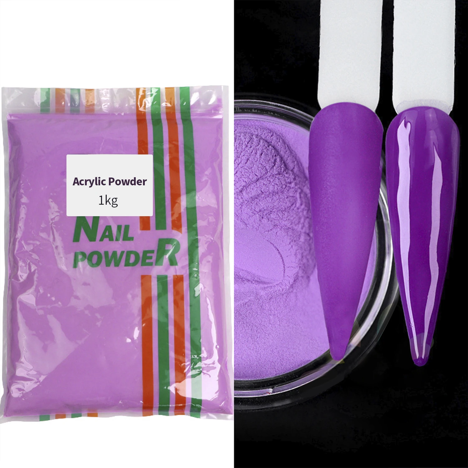 30ml 50ml Acrylic Powder Nude Color Milky Pink Manicure Powder mirror powder