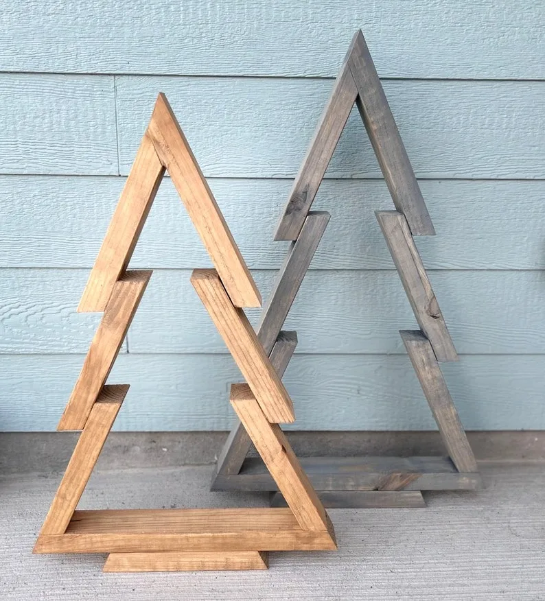 Seasonal Decor Special Arrival Wooden Christmas Tree Hanging Ornament Angel For Christmas Decoration