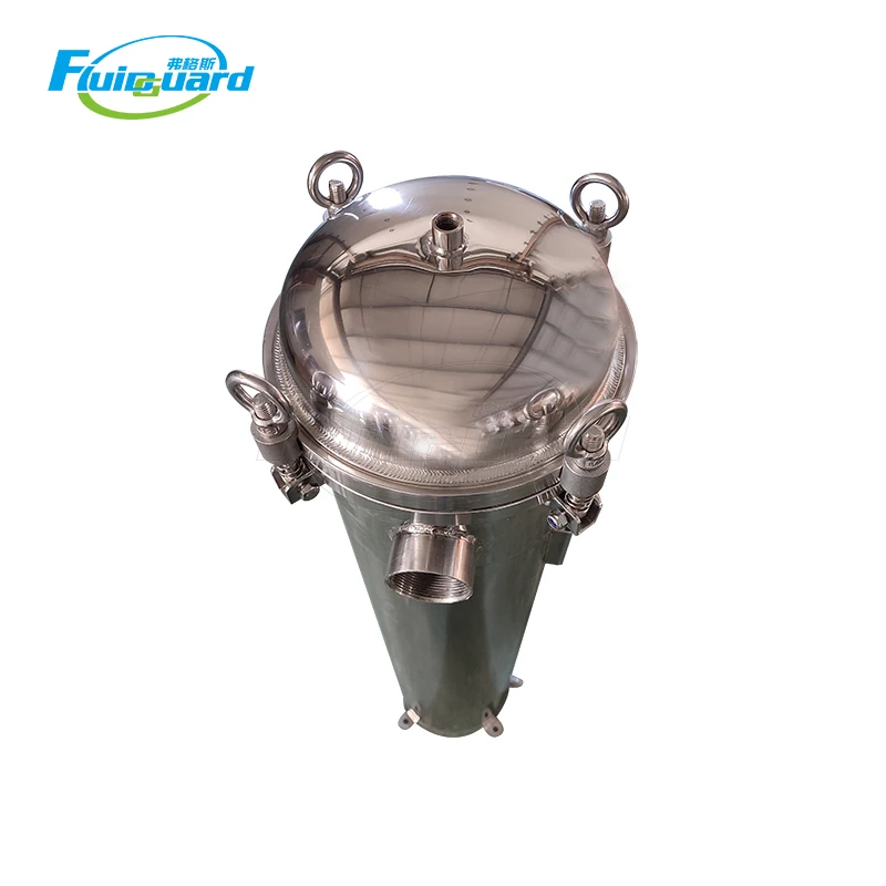 Highly Quality Stainless Steel Liquid-Solid Separator Bag Filter Housing