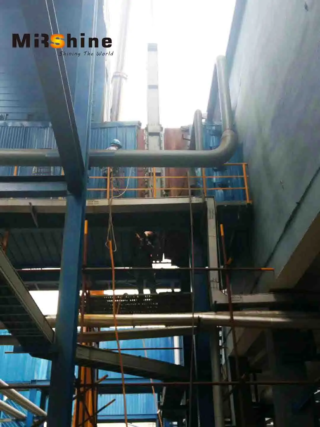 Low Maintenance Cost Electrohydraulic FGD Flue Gas Damper Door for Coal Coking Industrial