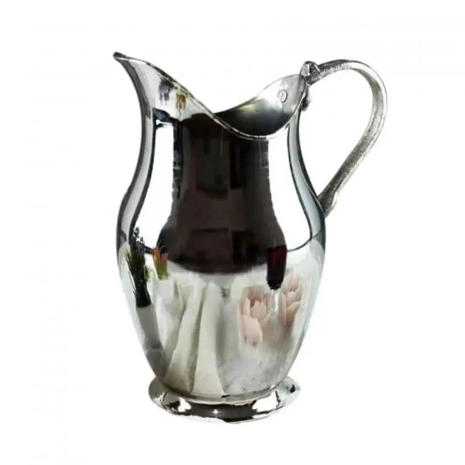 Handmade Copper Carafe, Surahi, Bottle With Hhandle Ottoman Style Antalya For Beverage Service, Antique Style OXIDE Color