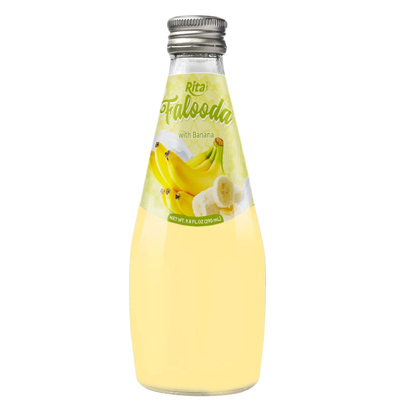 Vietnam Beverage Company 290ml Glass Bottle Mango Falooda Drink  High Multiple Juice Original Factory Customized