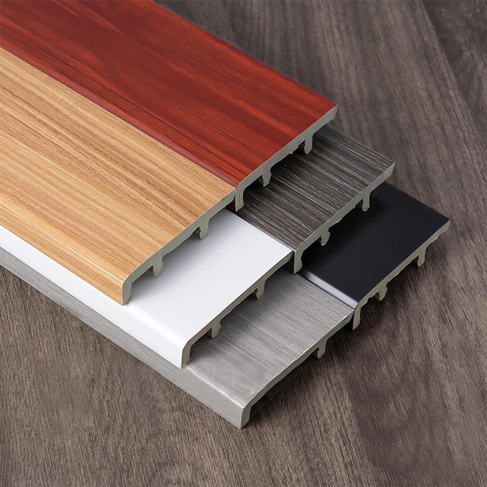 PVC Skirting Board Waterproof Baseboard Flooring Accessories