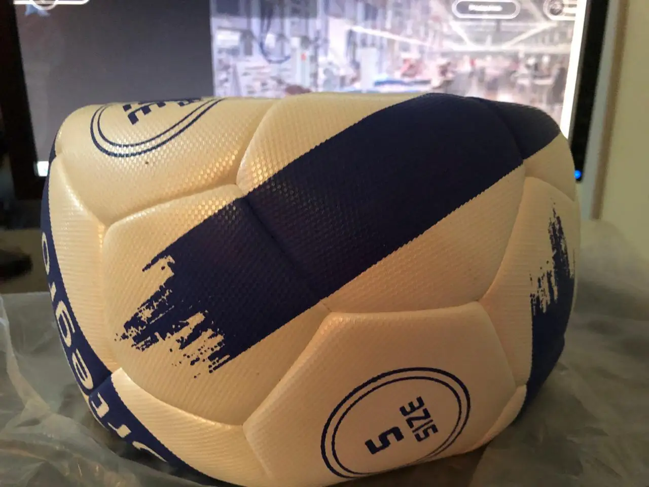 Handmade  Pakistani manufacturers pvc size 5 futsal soccer balls Football OEM soccer balls