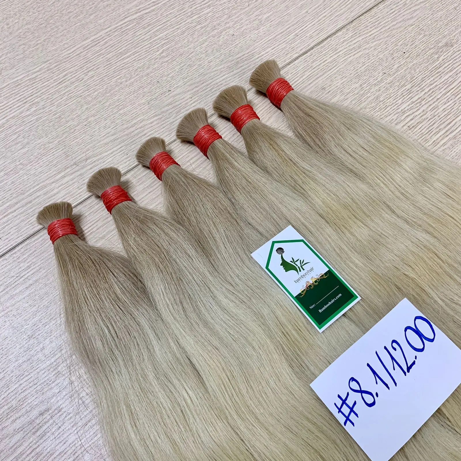 Bulk Hair Vietnam Real Human Hair Extensions Export Standard Straight Super Double Drawn Hot Trendy All Size High Quality