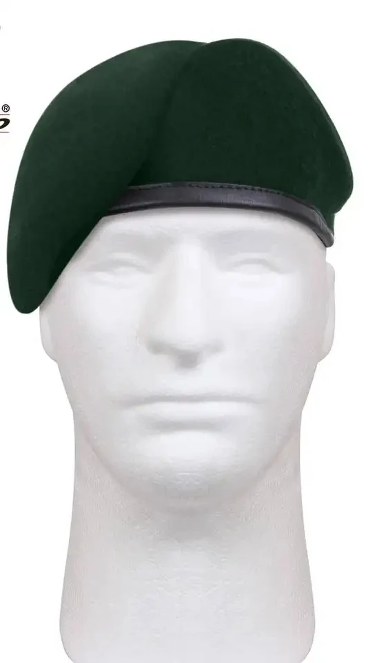 Best Quality 100% Wool Beret Hat Custom Wholesale New Design Beret Caps for Men and Women Unisex Style for Sports