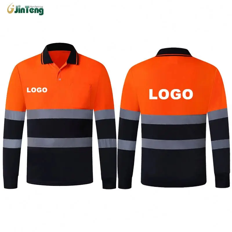 Uniform Electrician Industrial Safety Workwear Fireproof Shirt Hi Vis Reflective Flame Retardant Clothing Work Wear Shirt