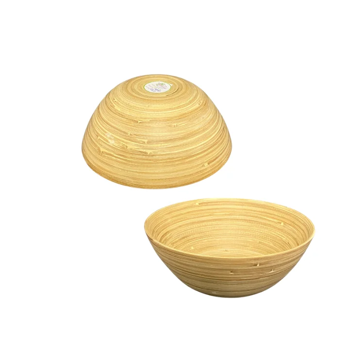 Оптовая продажа одноразовая Круглая Бумажная коробка ручной работы из бамбука хорошего качества изготовленная во Вьетнаме