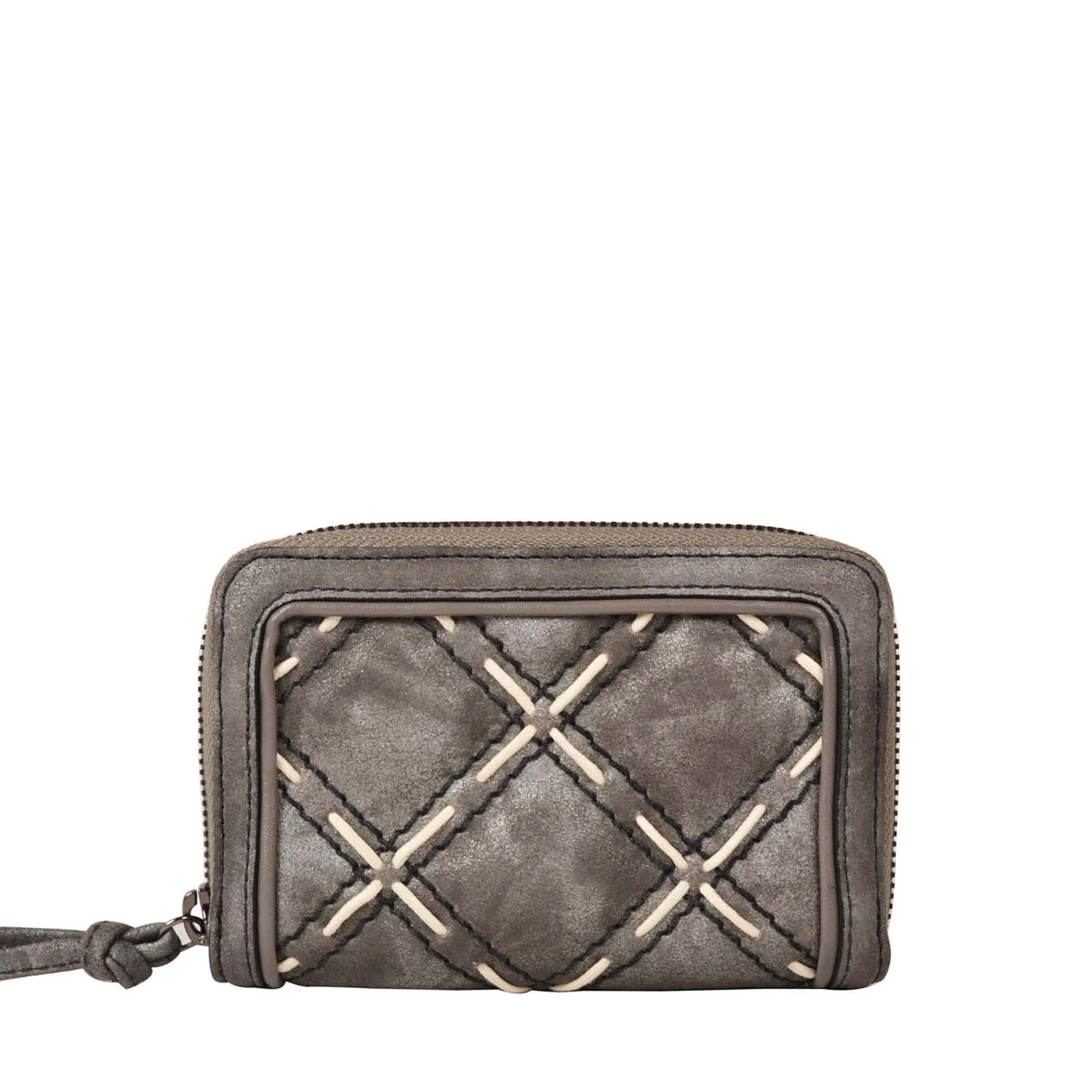 Hot Selling Brand New Unique Design Ladies Metallic Card Suede Card Holder Wallet Portable For Daily Use