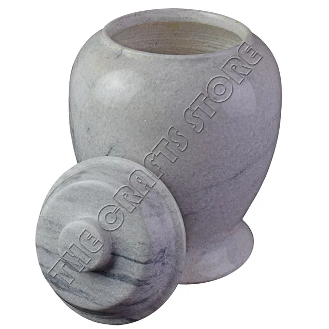 URNS Marble Classic Theme Keepsake Urns Brass Theme Design Funeral Urns Shiny Finishing Best Ashes Storage