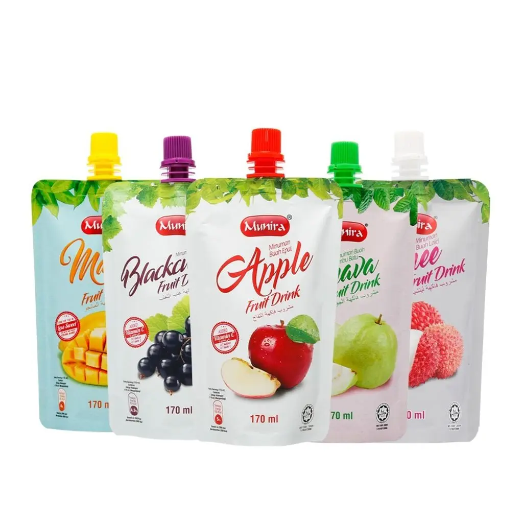 Malaysia-Made Halal Certified Fruit Vegetable Juice 0.17L Concentrated Guava Sterilized Apple Grape Mango Lychee Delicious Tasty