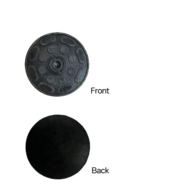 [SUNGJUNTECH] 2 Post Circular Lift 24T Pedestal high strength rubber plate round for automobile maintenance(1set 4pieces) rubber