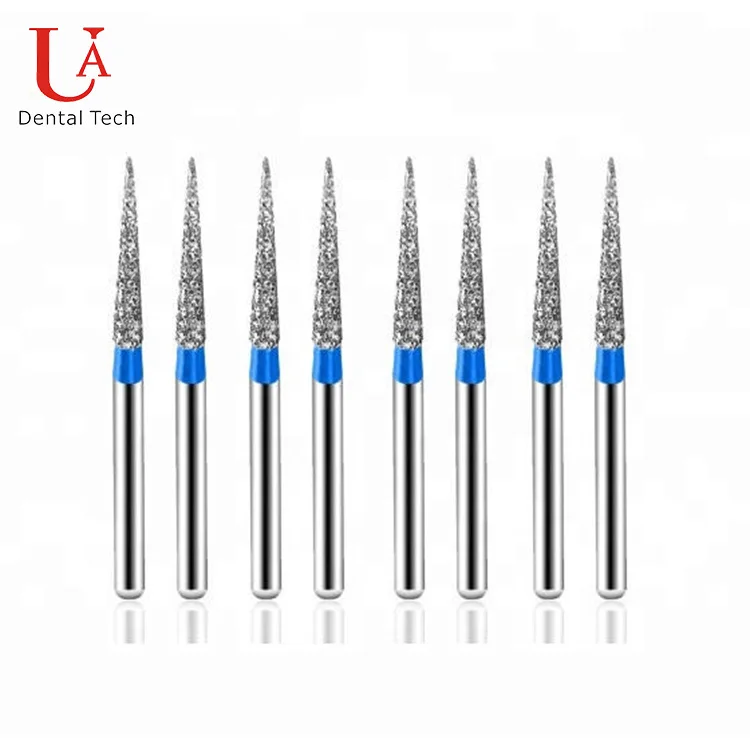 Quality Guaranteed 5pcs high speed standard handle Chinese FG Diamond Coated Dental Burs