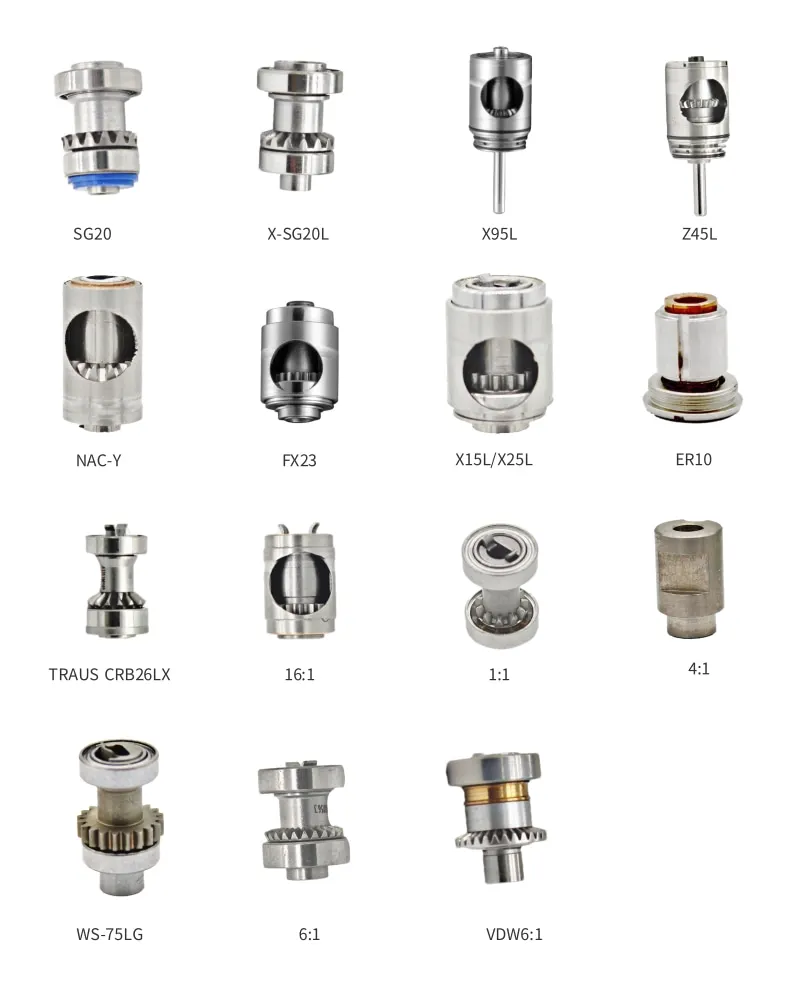Metal Push Button Cartridge for Dental Handpiece Turbine Powered Dental Spare Part