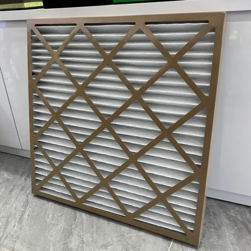 Home reusable PP PET G4 Pre-filter media Blue White Synthetic Laminate Wire Mesh Pre-filteration Media Roll MERV 8 9 11 13 14