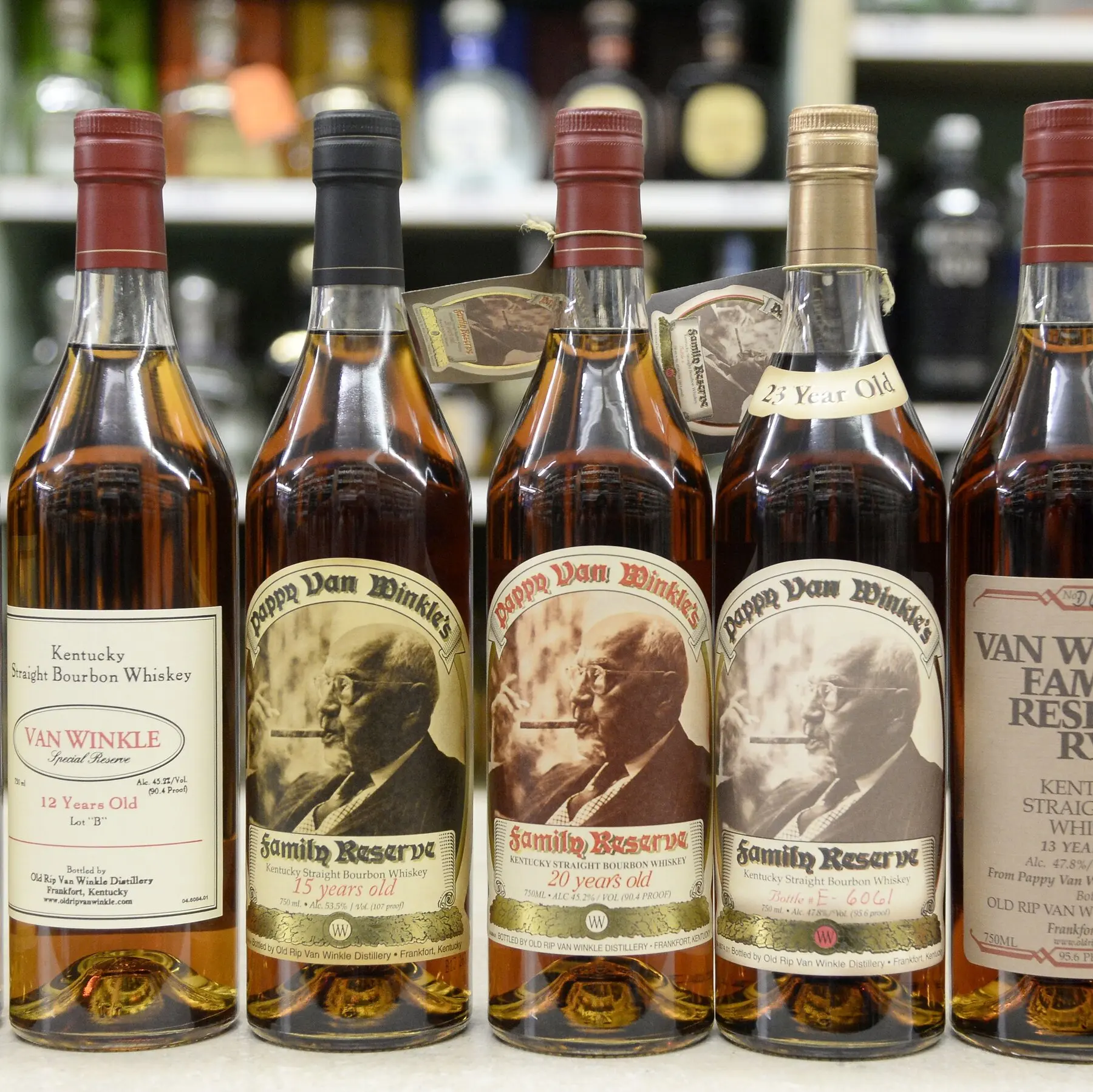 Продажа виски RIP Van Winkle Bourbon оптовый поставщик Pappy winkle