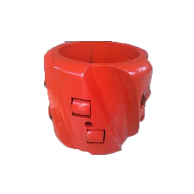 High Quality API 10D Spiral Solid Rigid Casing Centralizer for Oilfield