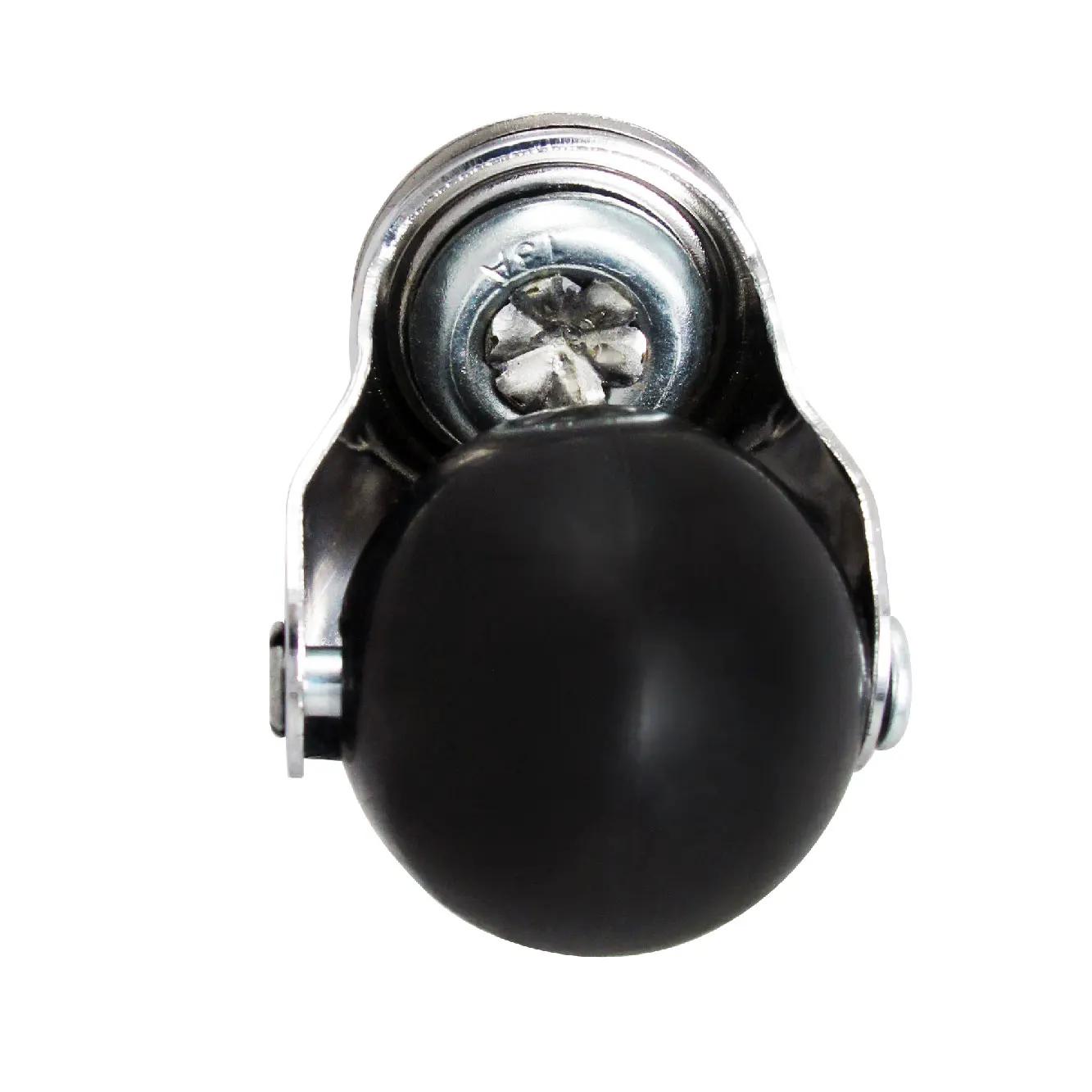 1.5 Inch 10mm Friction Ring Stem Office Chair Polypropylene Ball Wheels