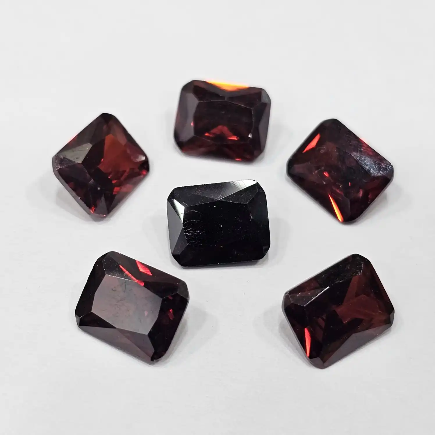 Excellent Quality Natural Rectangle Shape Cubic Zirconia Loose Gemstone Handmade Princess Cut For Jewelry Making