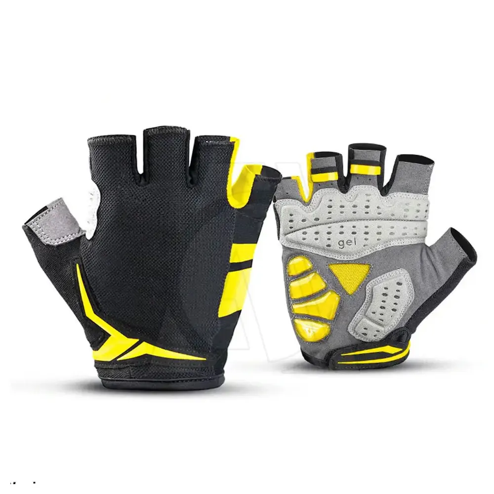 Latest Fashion Unisex Mountain Bike Half Finger Biking Cycling Gloves