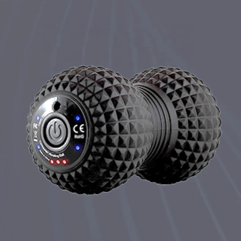 Deep Tissue Muscle Massage Roller yoga balls Electric vibrating peanut massage ball