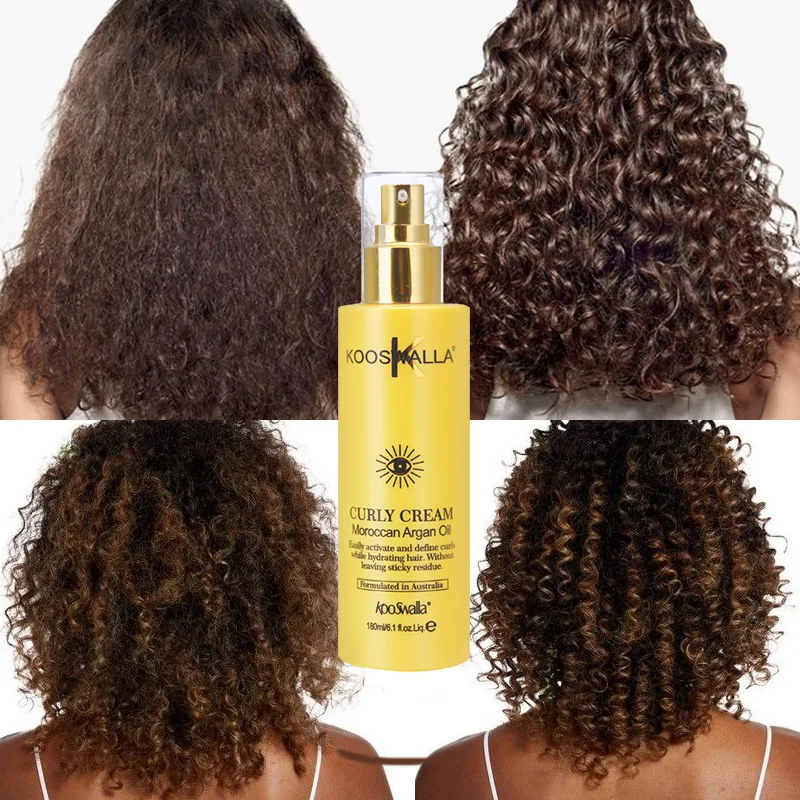 Private Label Organic Afro Hair Defining Curl Cream Curl Enhancers Natural Curling Cream For 4c Hair