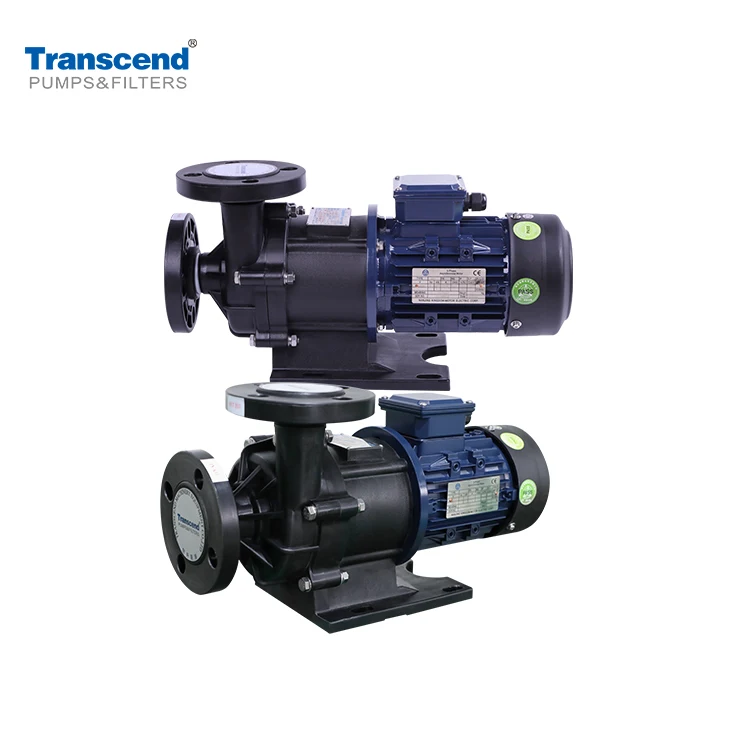 Transcend CX Series Plastic Alkali Acid HCl Magnet Drive Corrosive Liquid Pump Industrial Circulation Chemical Centrifugal Pump