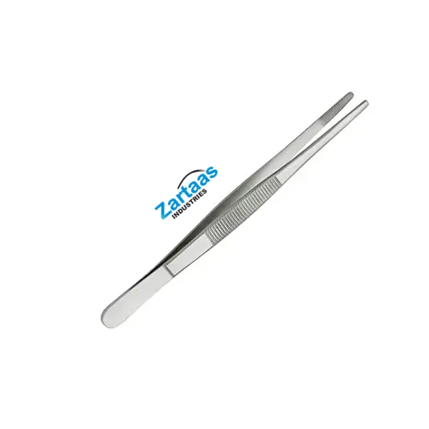 Standard Dressing Forceps Toothless  medium wide 13 cm Surgical instruments Manufacturer and Exporter