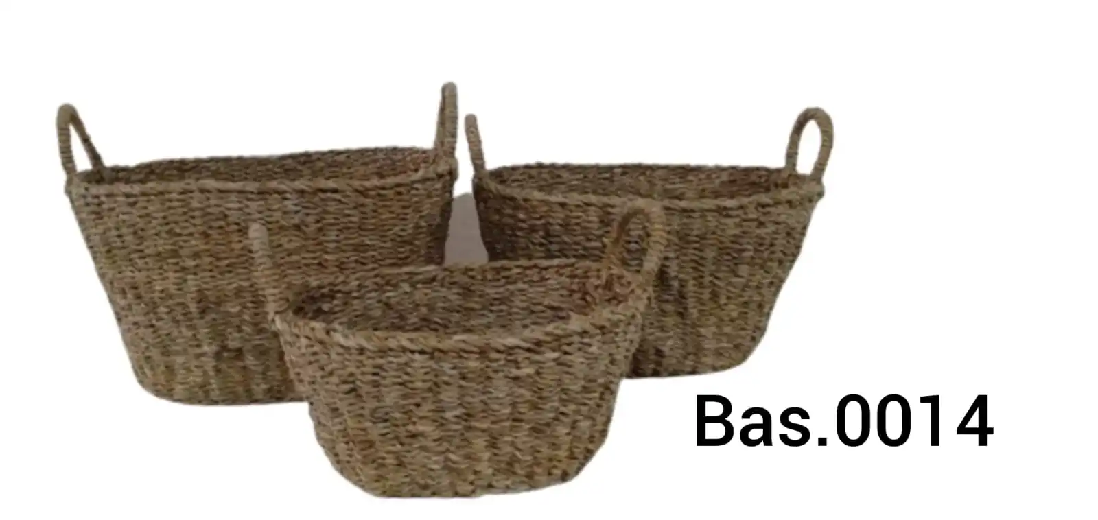 Latest Design Hot Selling Eco-friendly Seagrass Baskets New Arrivals 100% Natural Material Seagrass Baskets Low Price