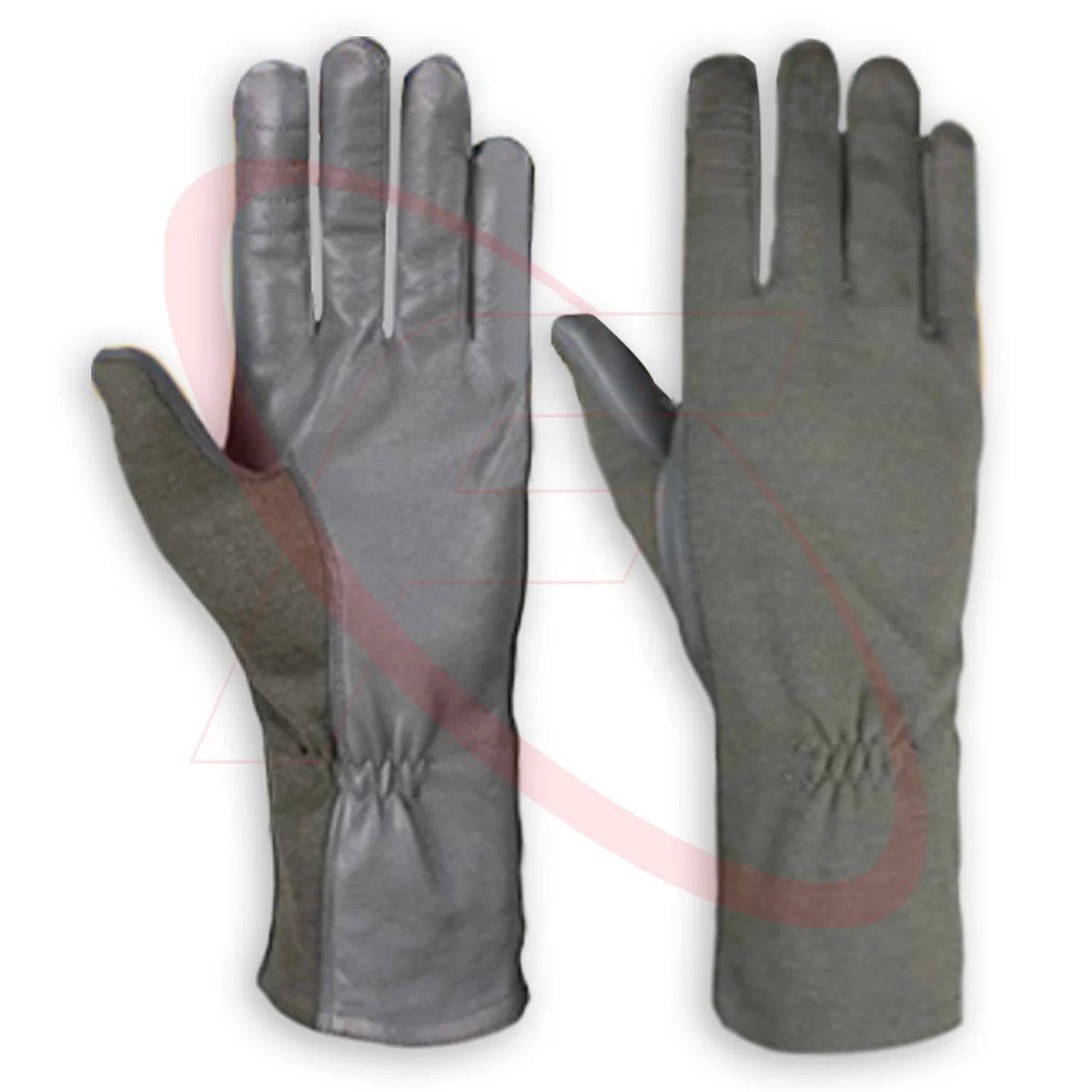 Top Best Soft Goatskin Nomex Flight Pilot Gloves Training Aramid Fabric Safety Leather Gloves from Pakistan for Working