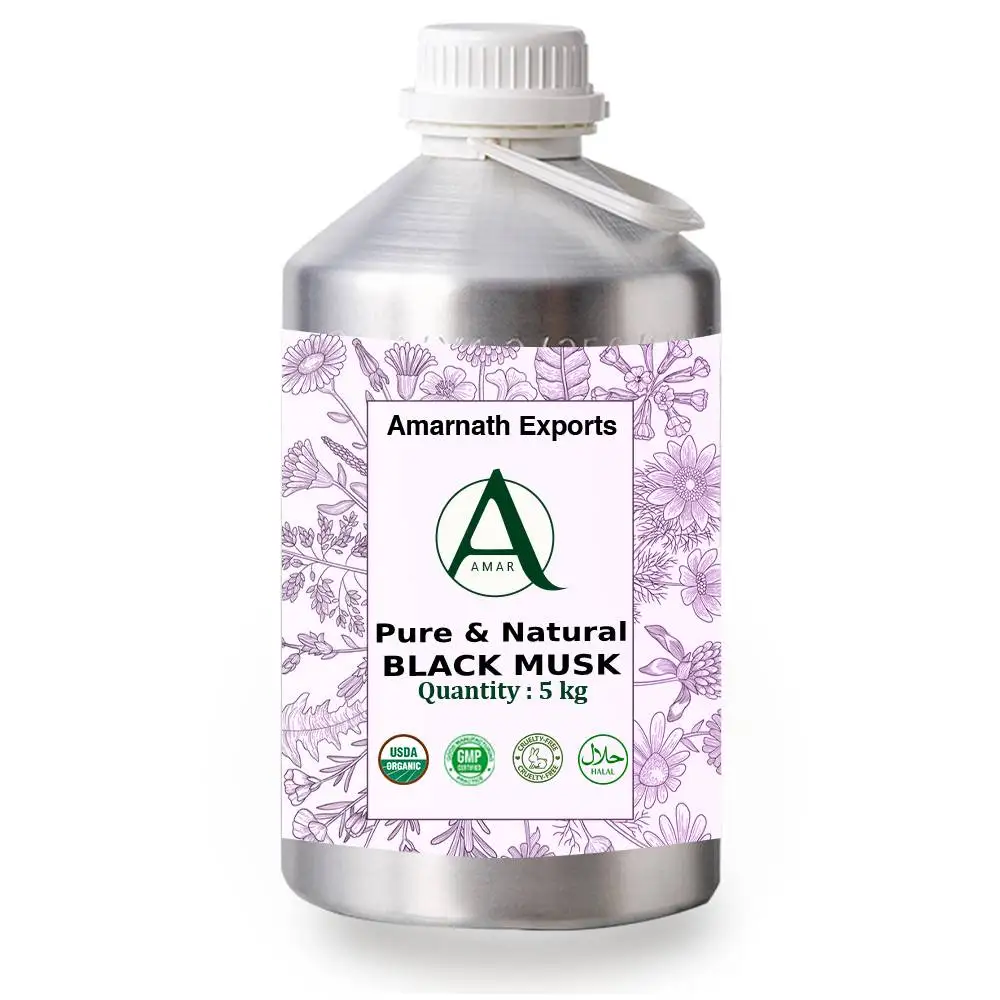 Black Musk Attar Long Lasting Unisex Fragrance with Fastest Shipping at Lowest Cost