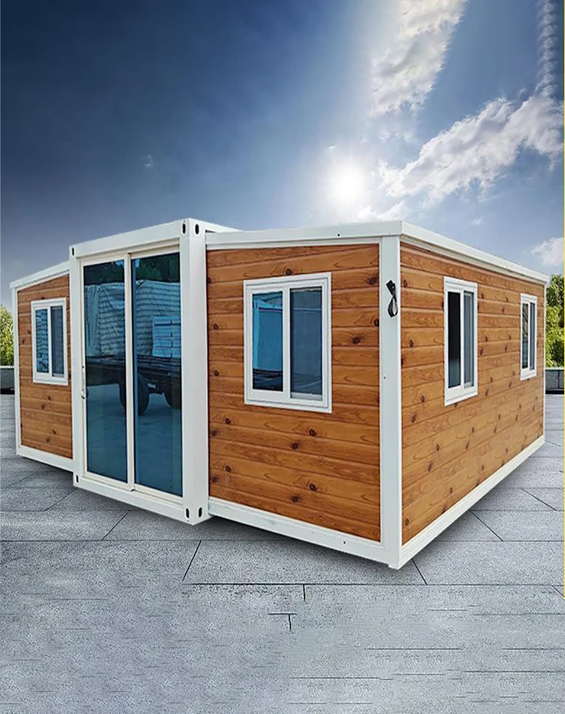 20/40ft expandable folding container house prefabricated housed portable container steel prefabricated modular houses