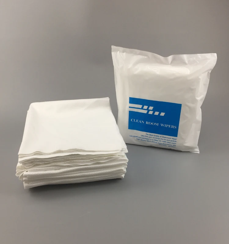 18 Years Manufacturers industrial Wipers 9Inch White 2Ply Wipers Clean Room Non Woven Wiper