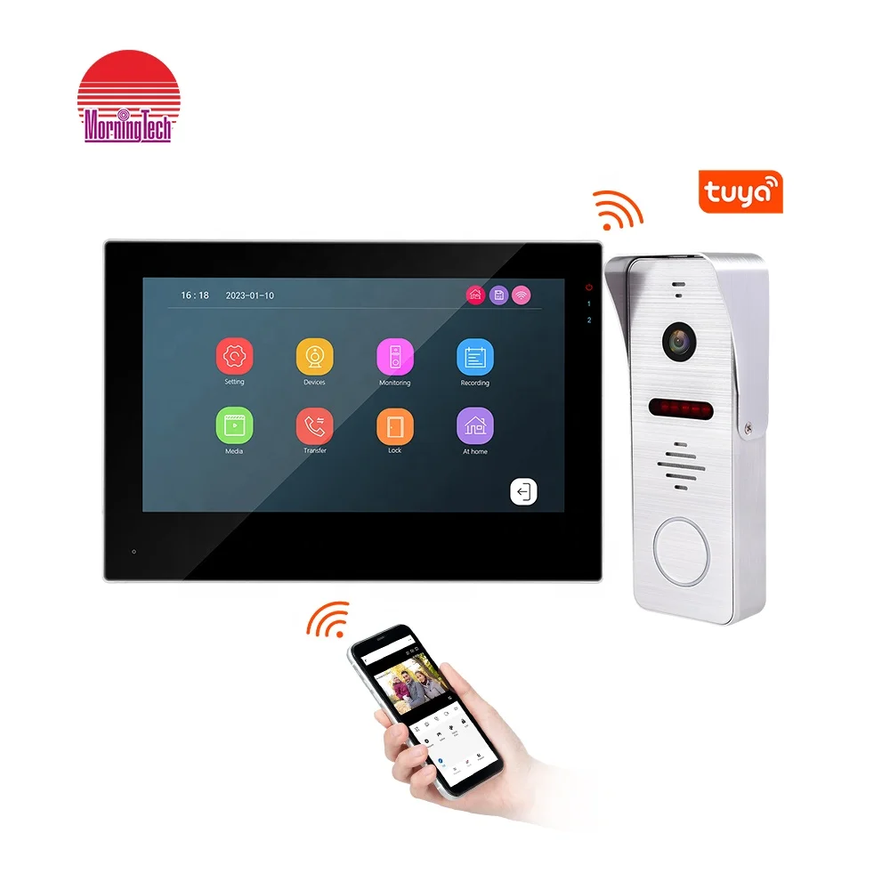 2023 Hot Sale Discount IP TCP Video Intercom System WiFi Doorbell Intercom for Home