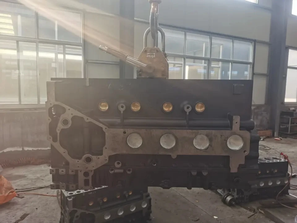 China Factory Supply Auto Engine Spare Part Casting Cylinder Block For Sinotruk Dump Truck In Stock