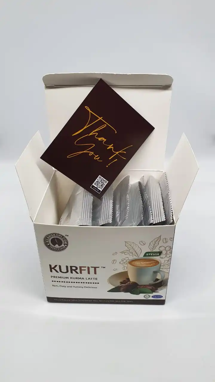 KurFit Premium Healthy Latte Dates Coffee Malaysia