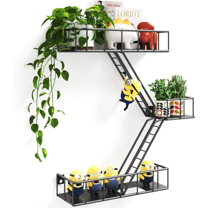 Gorgeous and High Selling 3-Trier Iron Metal Floating Wall Shelf An Affordable Wholesale Price Largest Manufacture Company